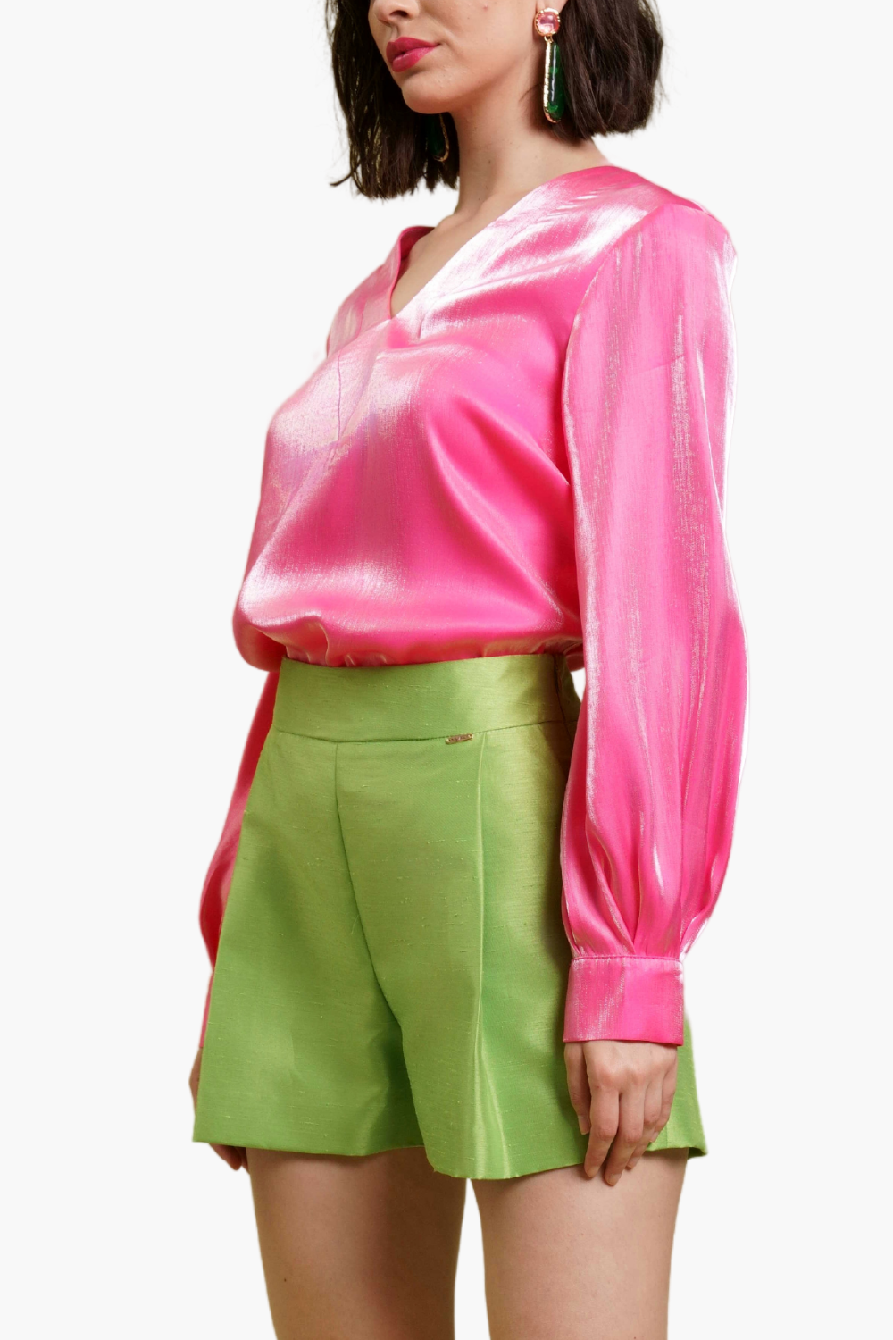 Nualy CAMICIA SCOLLO A "V" I Più Venduti