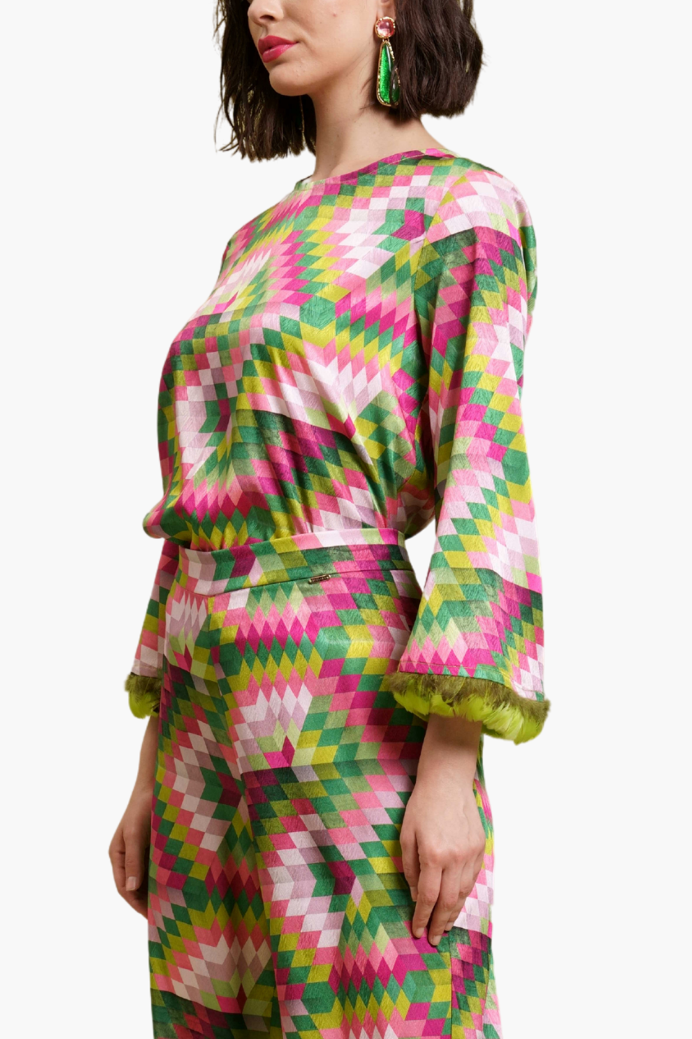 Nualy CAMICIA MANICA PIUME In Saldo
