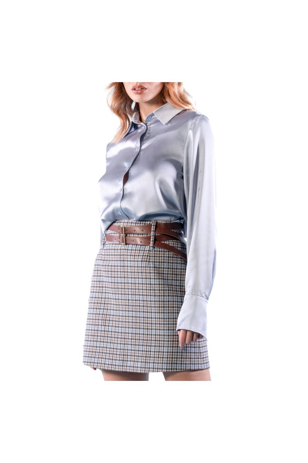 Nualy CAMICIA IN SATIN 2025