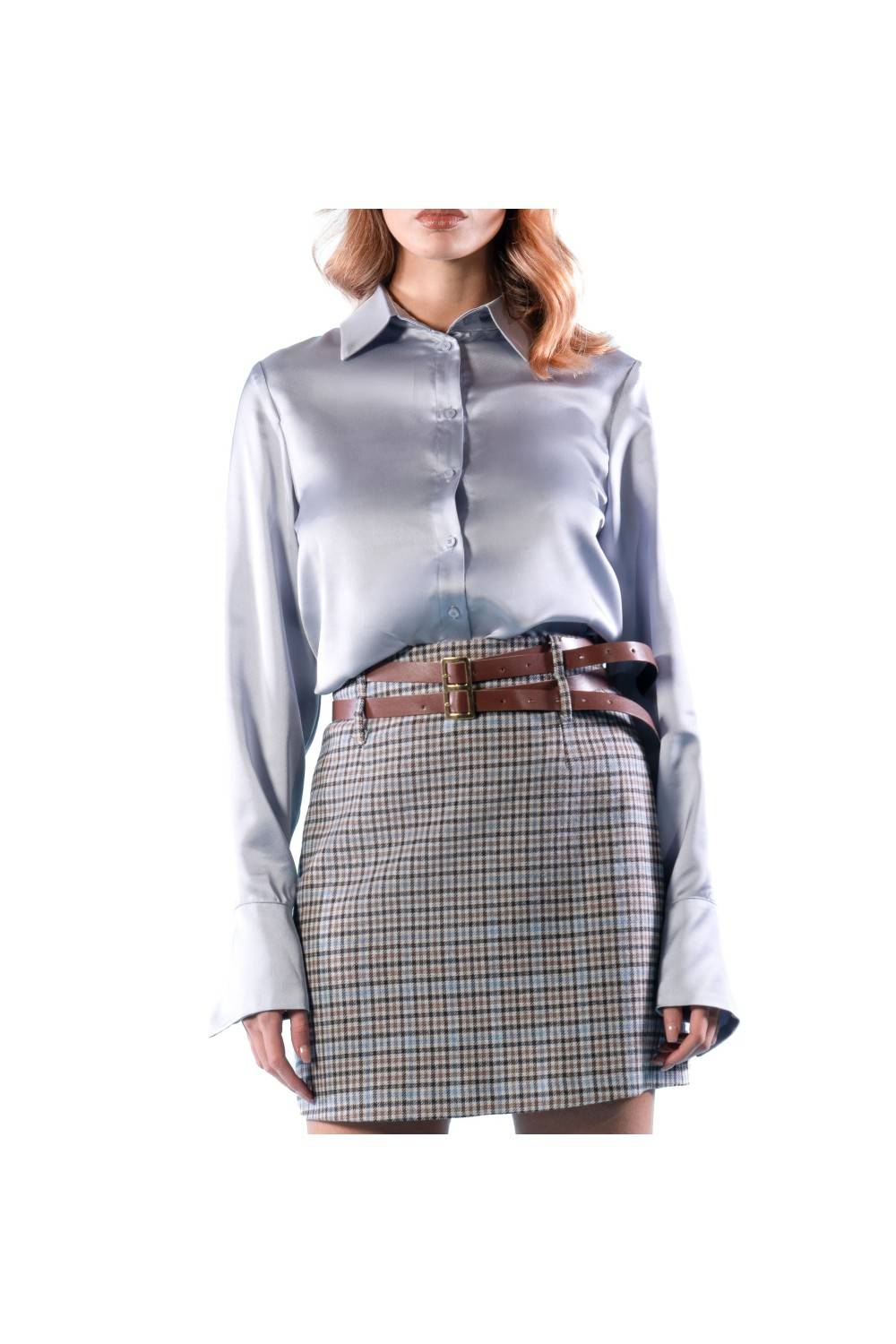 Nualy CAMICIA IN SATIN 2025
