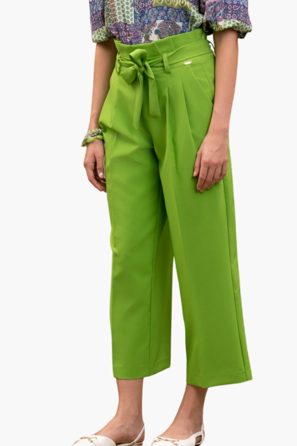 Nualy PANTALONE GARCONNE Nuovo