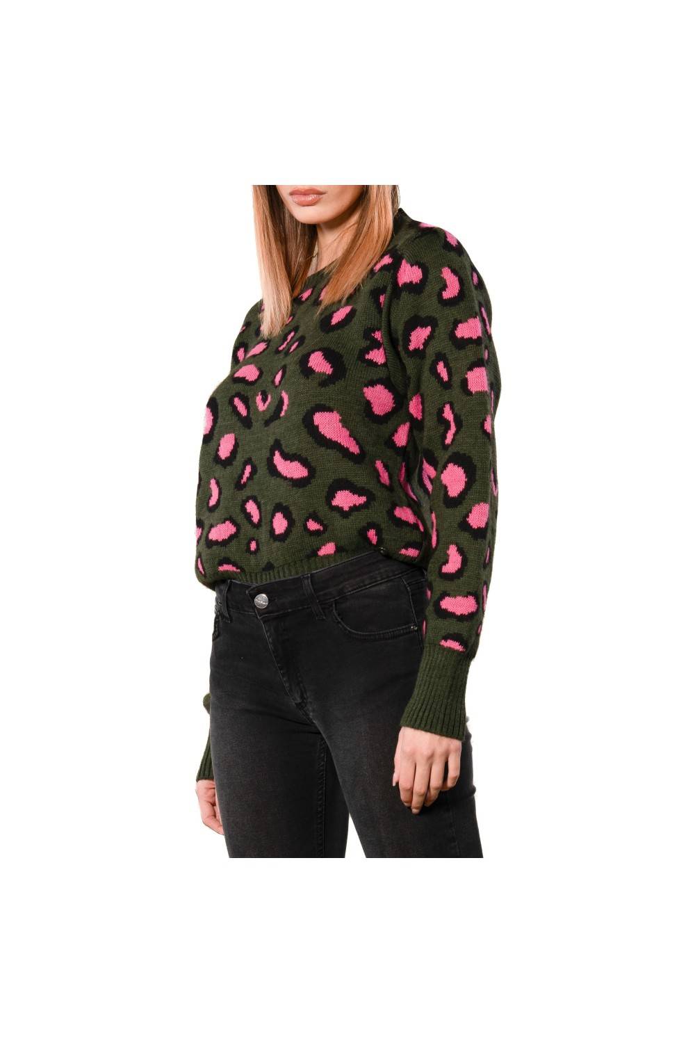 Nualy MAGLIA GIROCOLLO Vendita Calda