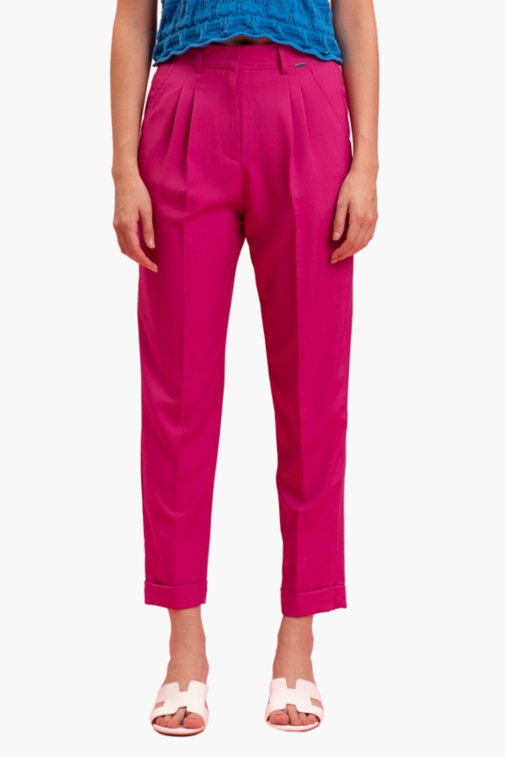 Nualy PANTALONE CON PINCES Fino Al -60%