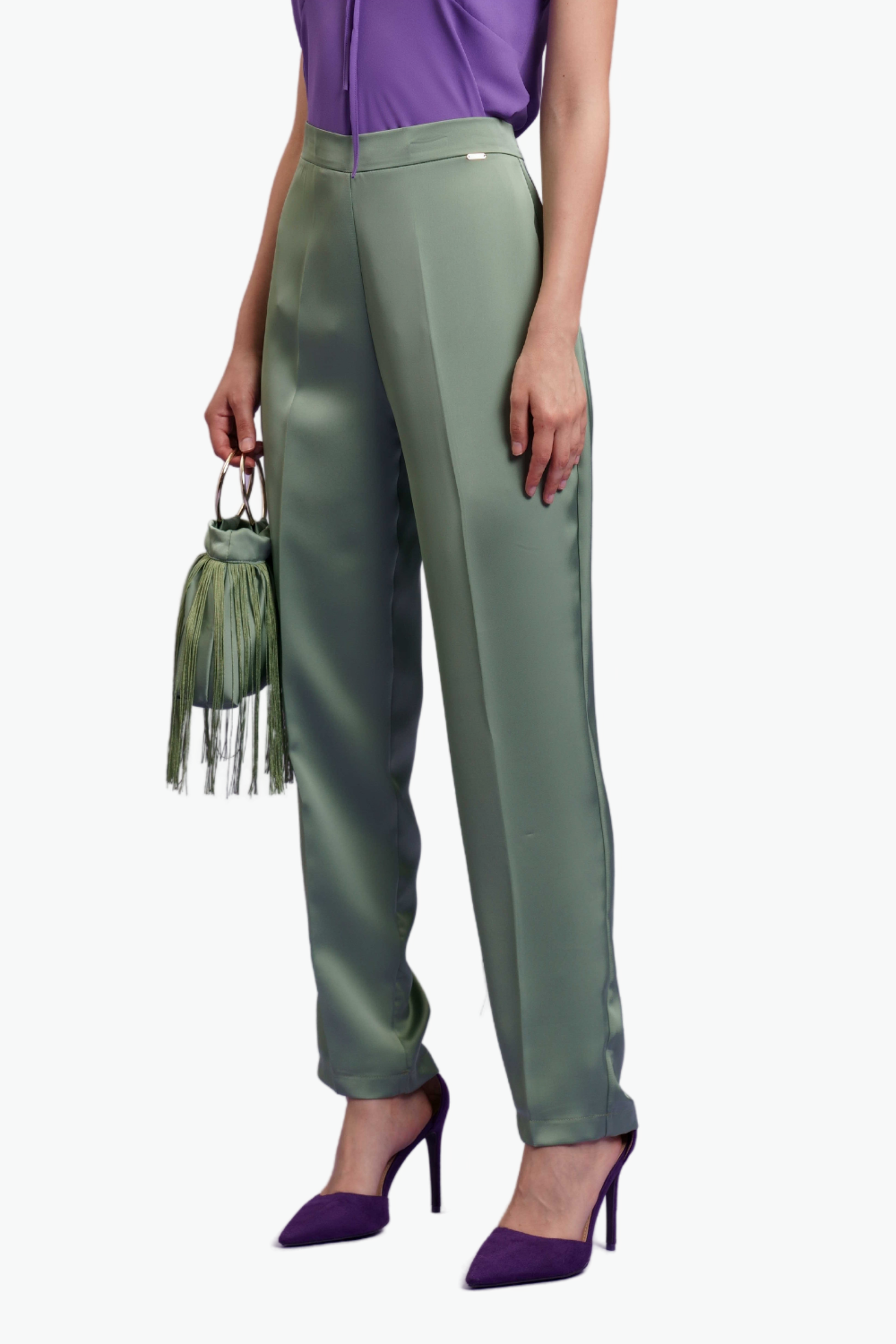 Nualy PANTALONE SIGARETTA Sottocosto