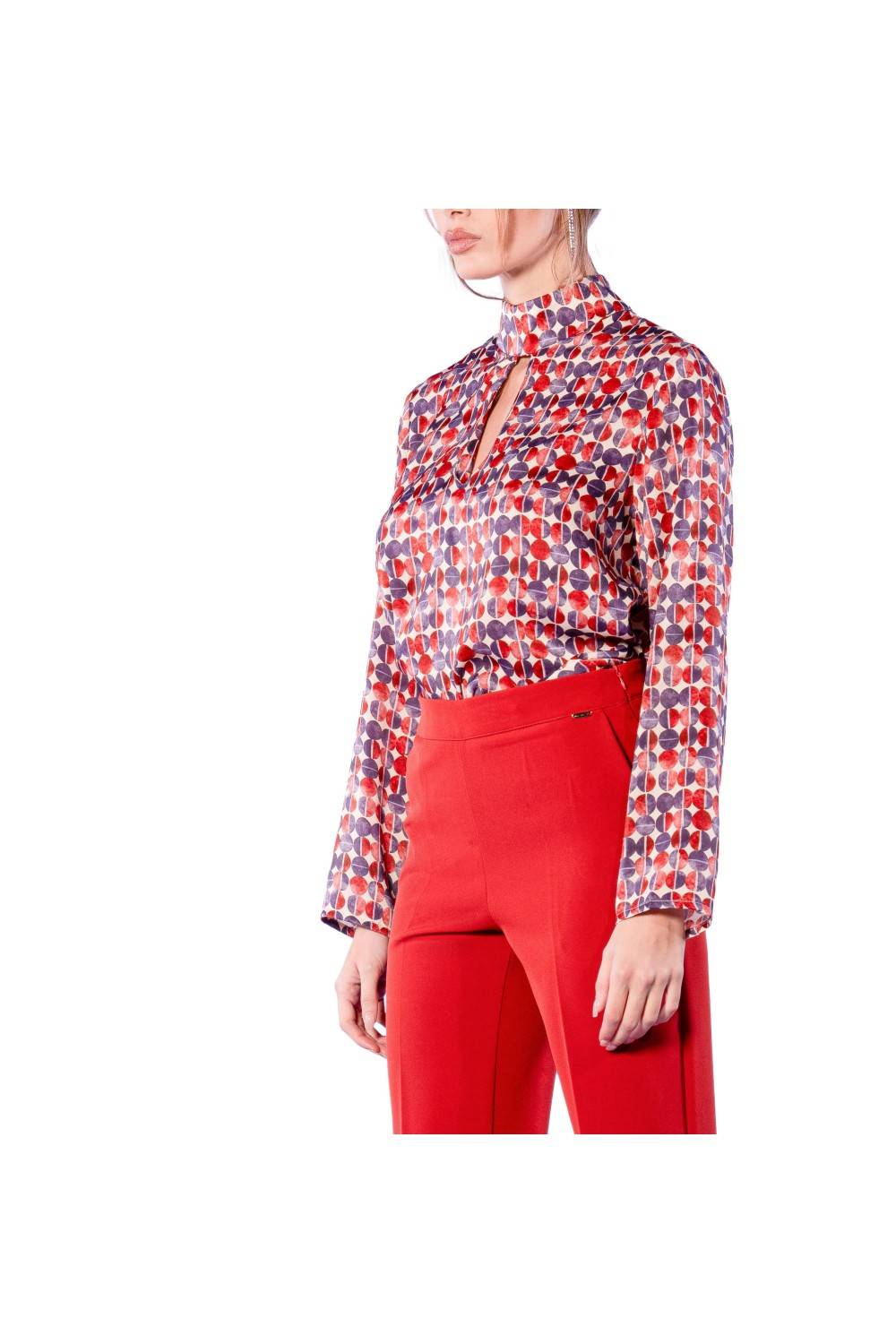 Nualy CAMICIA CON GOCCIA Vendite Flash