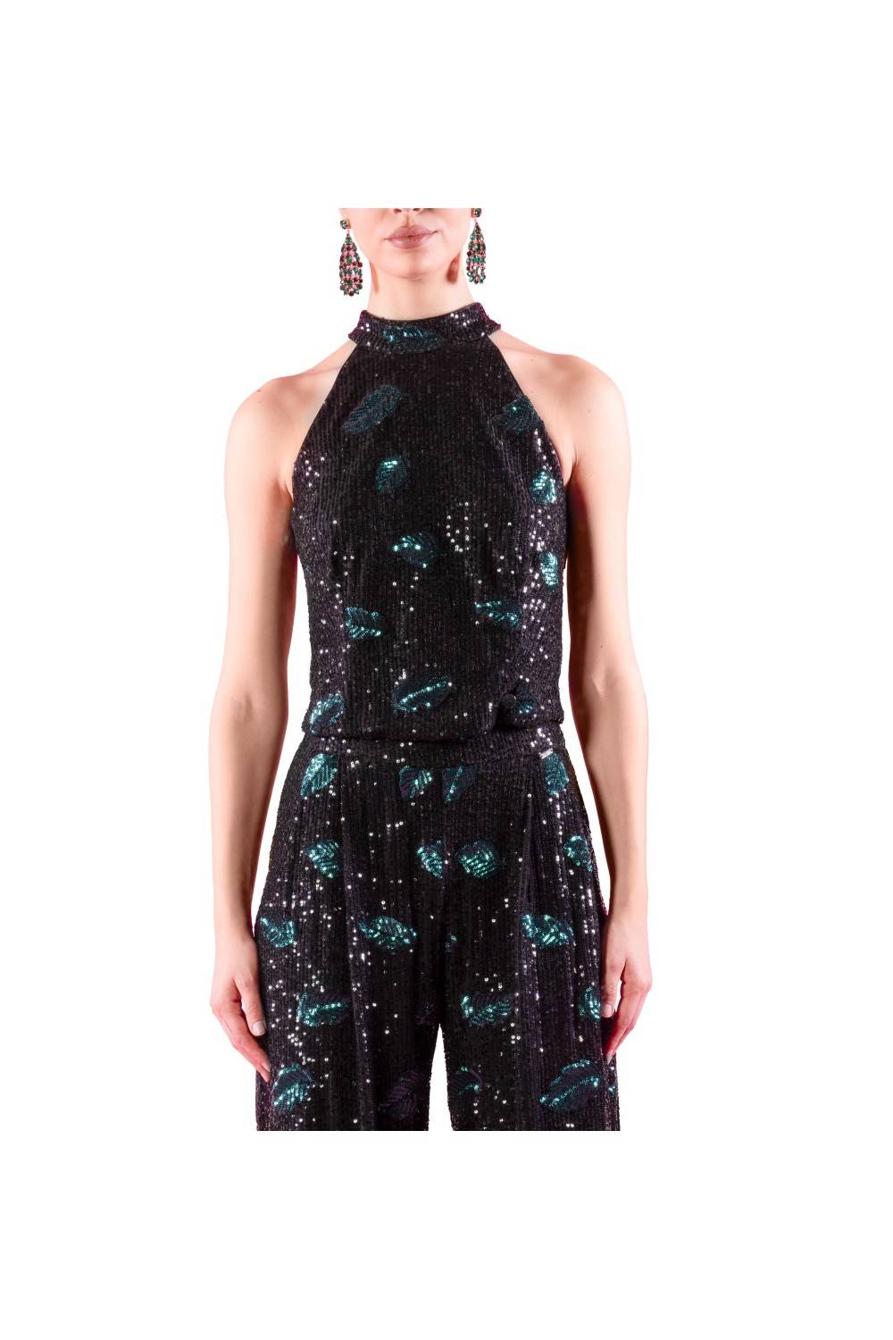 Nualy TOP PAILLETTES In Linea