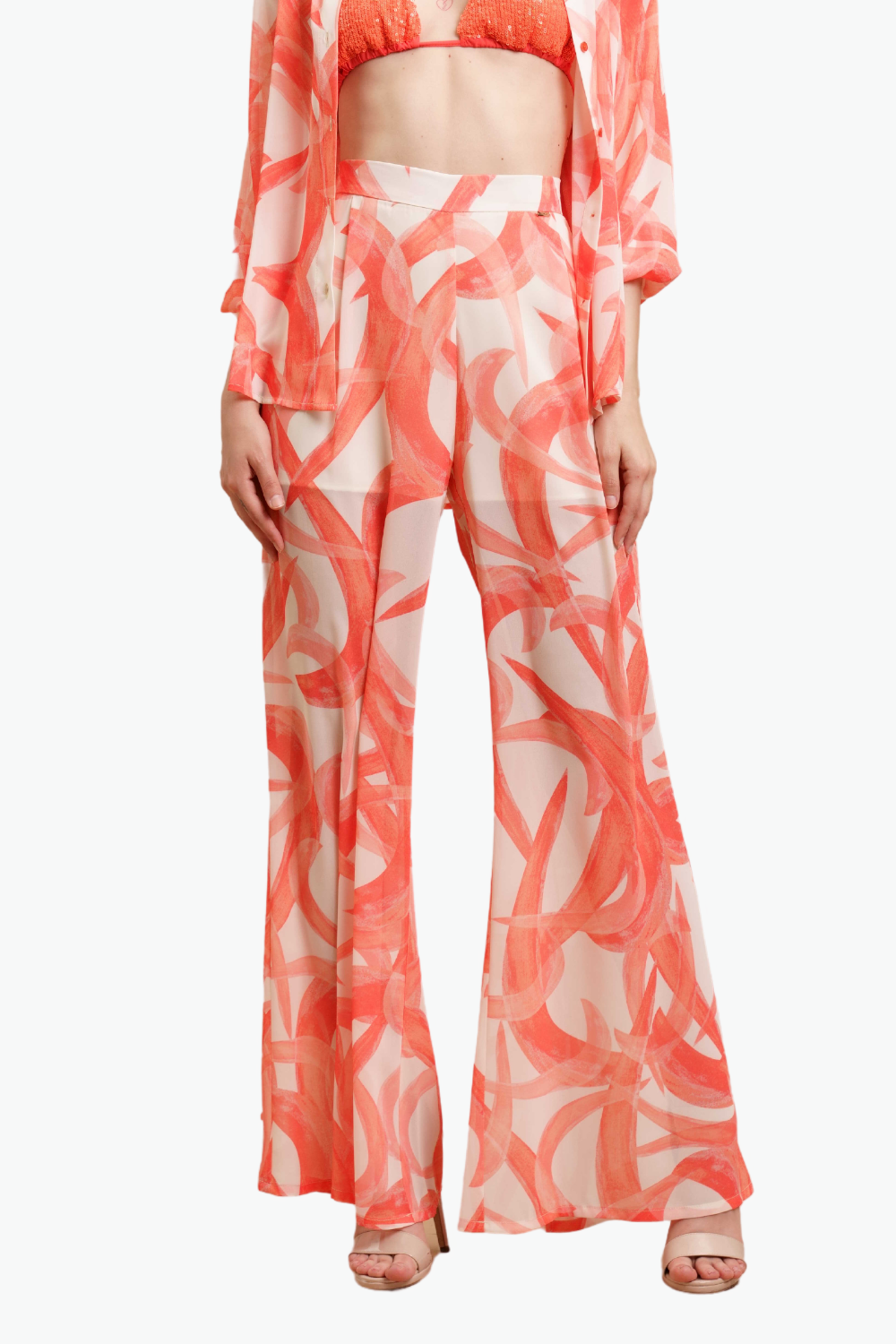 Nualy PANTALONE AMPIO Prezzo Ridotto