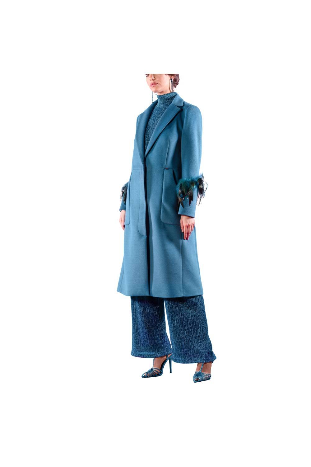 Nualy CAPPOTTO CON PIUME Outlet