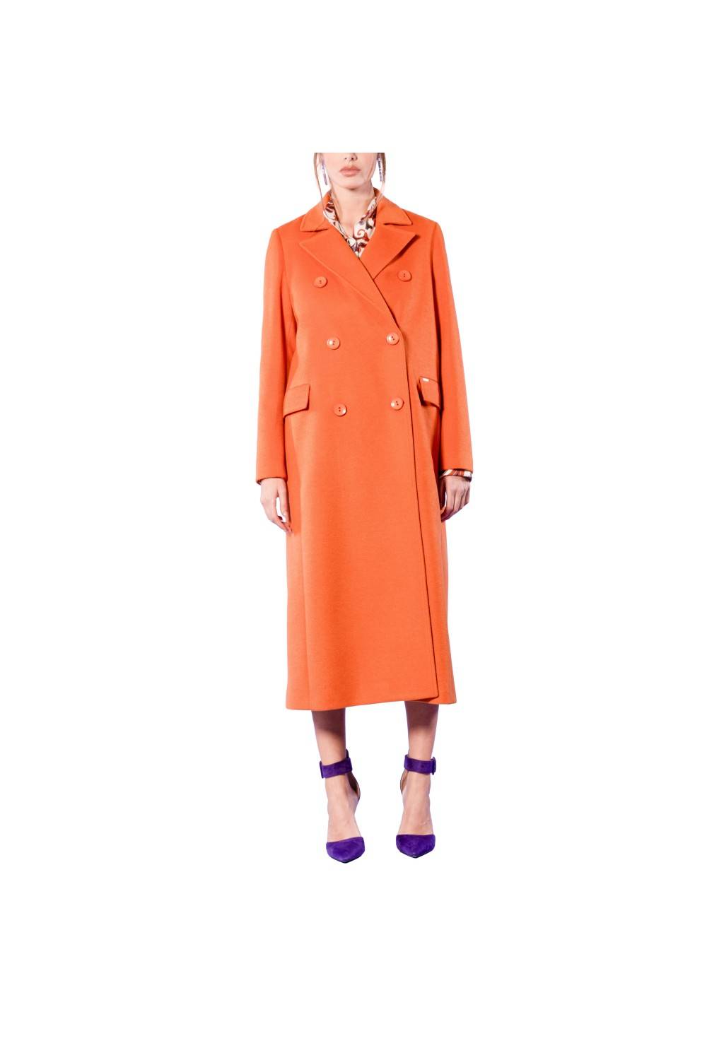 Nualy CAPPOTTO LUNGO DOPPIOPETTO Vendite Flash