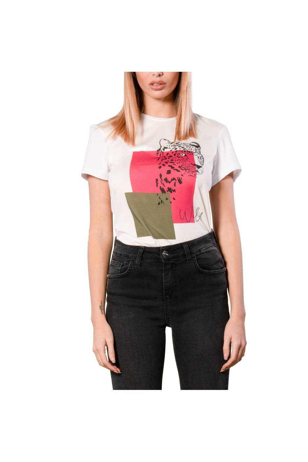 Nualy T-SHIRT CON STAMPA Offerta speciale della fabbrica