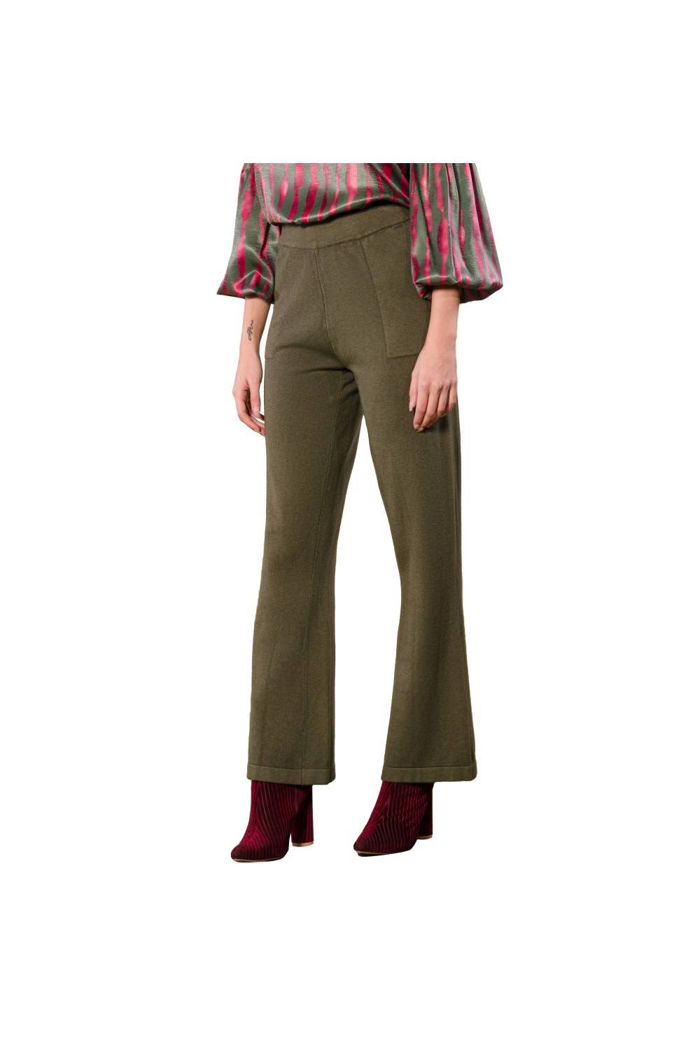 Nualy PANTALONE IN MAGLIA Hotsell