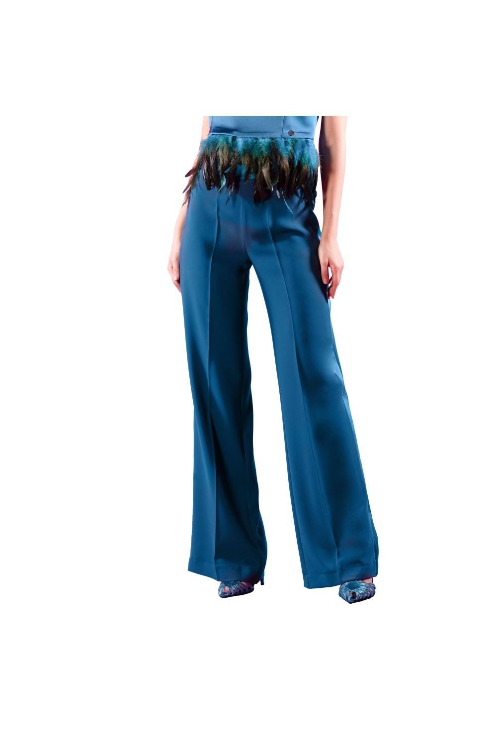 Nualy PANTALONE SMOKING Affare Del Giorno