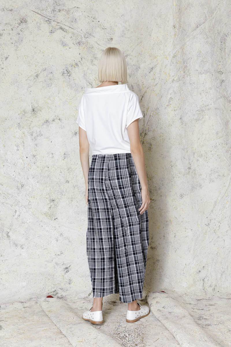 Opificio Neirami PANTALONE CON ELASTICO IN VITA E RIPRESA Sottocosto