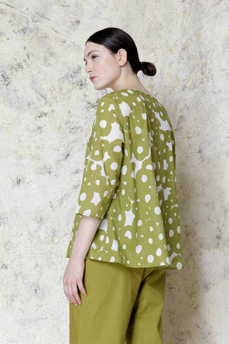 Opificio Neirami BLUSA VOILE MANICA 3/4 Consegna Veloce