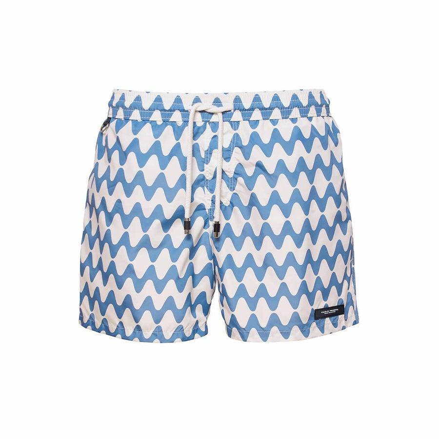 Paolo Pecora Boxer Mare Onde Blu Paolo Pecora Boxer Mare Onde Blu