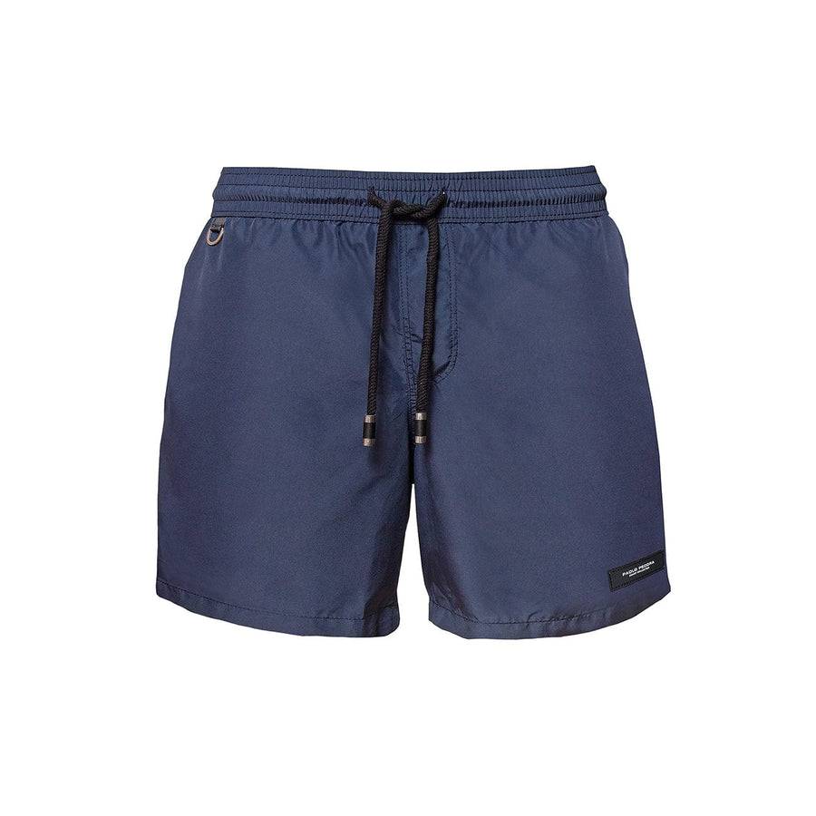 Paolo Pecora Costume da Bagno Boxer Tinta Unita Blue Paolo Pecora Costume da Bagno Boxer Tinta Unita Blue