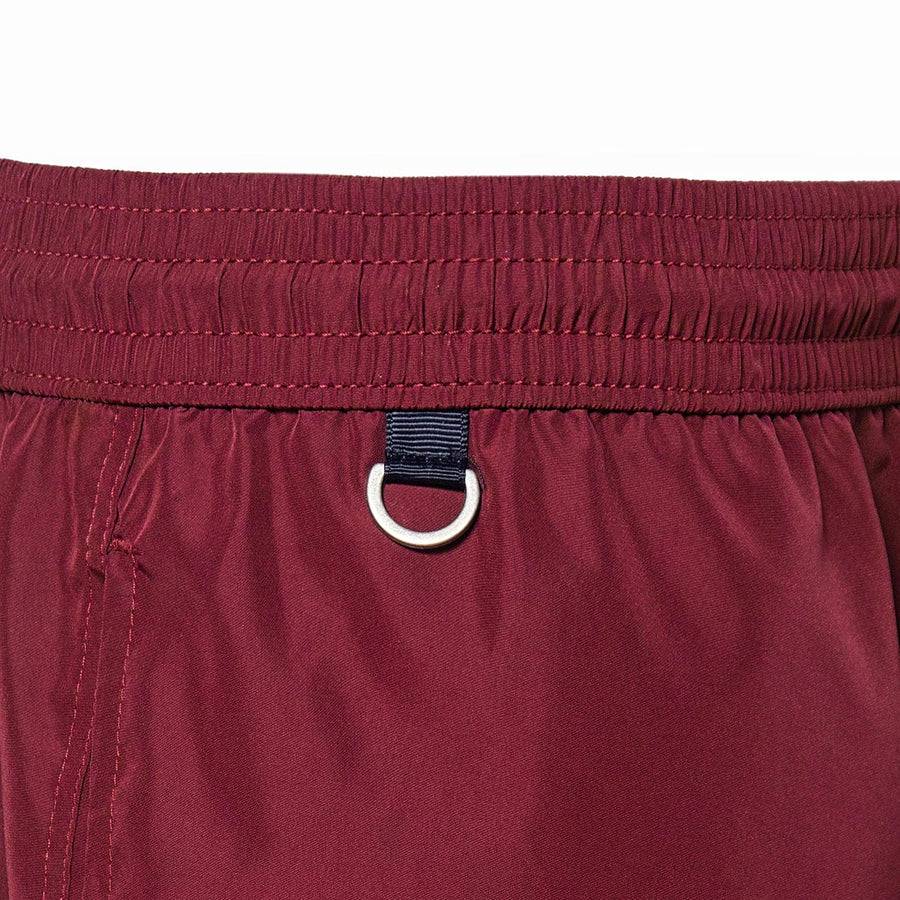 Paolo Pecora Boxer Mare Unisex Tinta Unita Bordeau Nuovo