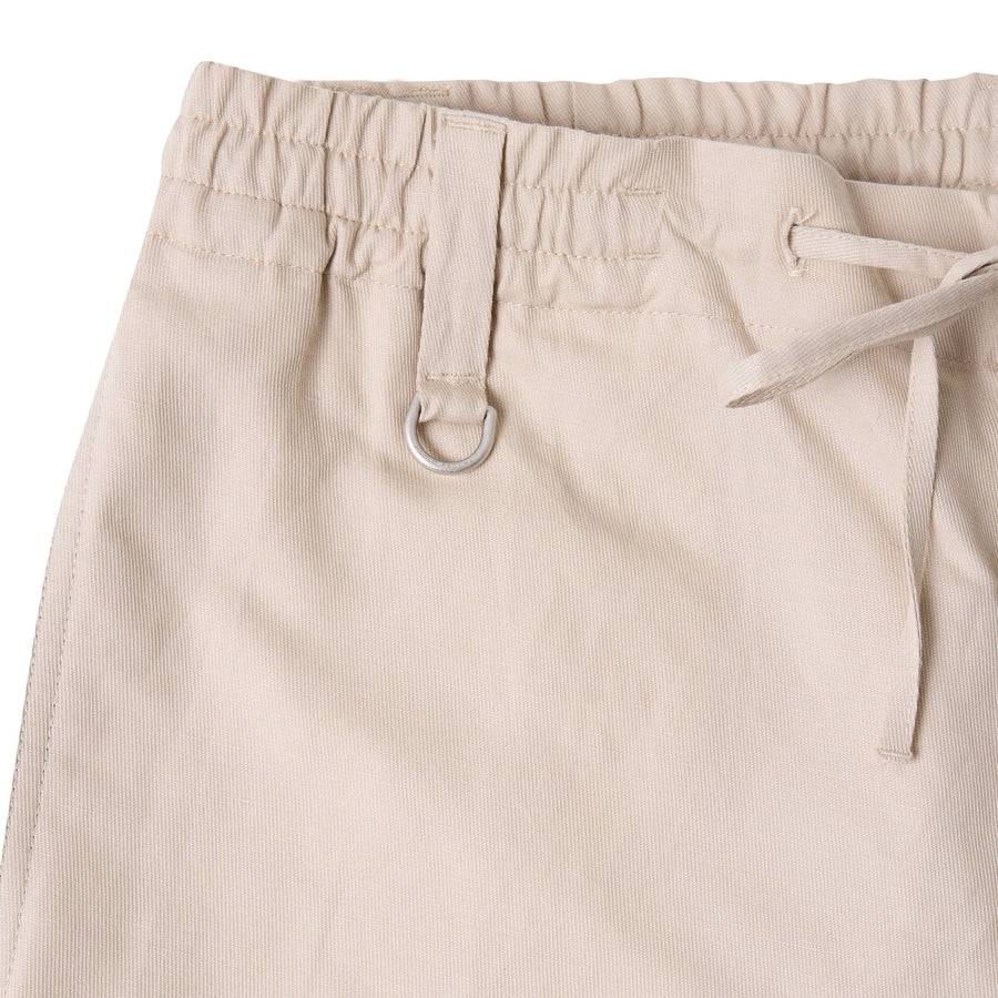 Paolo Pecora Pantalone in Tela di Cotone Lino - Sabbia Convenienza