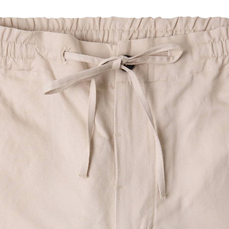 Paolo Pecora Pantalone in Tela di Cotone Lino - Sabbia Convenienza