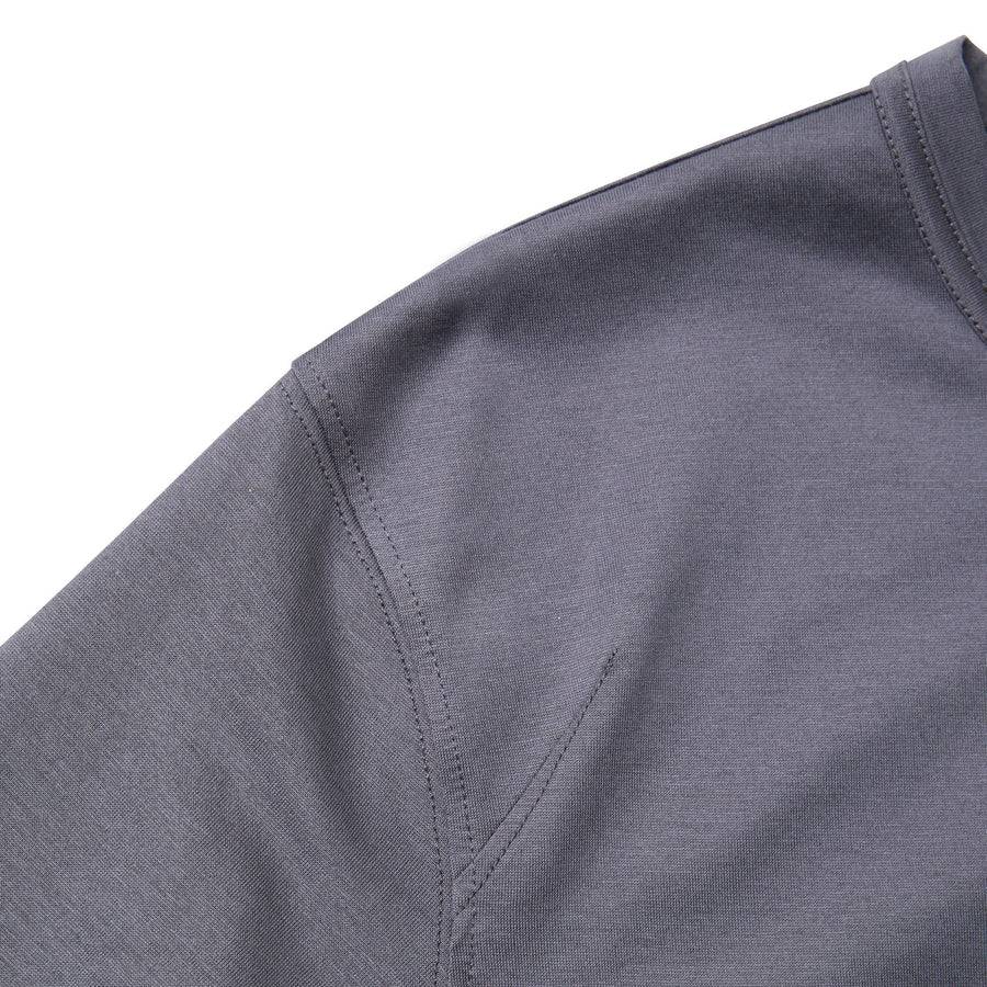 Paolo Pecora T-Shirt in Jersey Lucido - Antracite Offerte