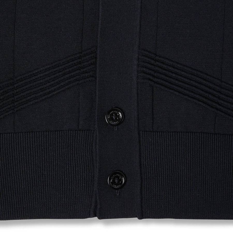Paolo Pecora Maglia in Cotone Crepe Extrafine - Nero Vendita