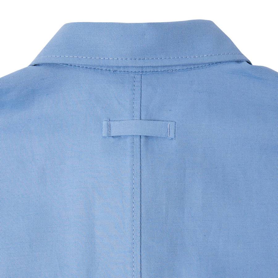 Paolo Pecora Overshirt Mezza Manica - Azzurro Polvere Sottocosto