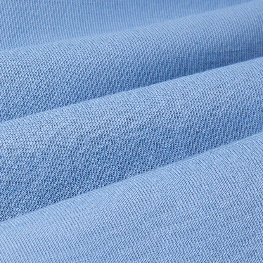 Paolo Pecora Overshirt Mezza Manica - Azzurro Polvere Sottocosto