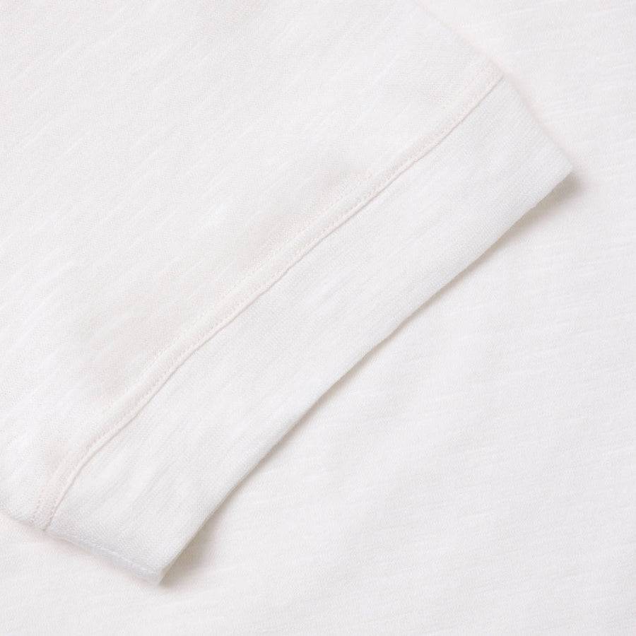Paolo Pecora T-shirt Jersey Cotone Lino - Bianca Sconto