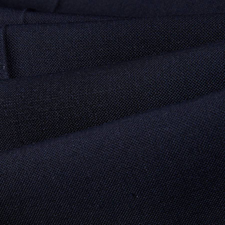 Paolo Pecora Pantaloni in Fresco Lana - Blu Navy Saldi
