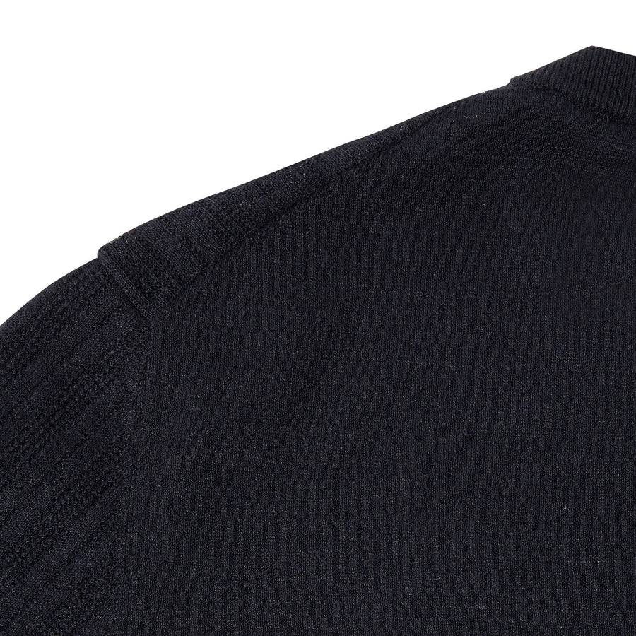 Paolo Pecora Maglia Manica Corta in Lino Cotone Extrafine - Nero Hotsell
