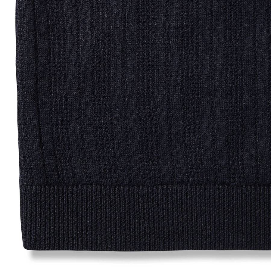 Paolo Pecora Maglia Manica Corta in Lino Cotone Extrafine - Nero Hotsell