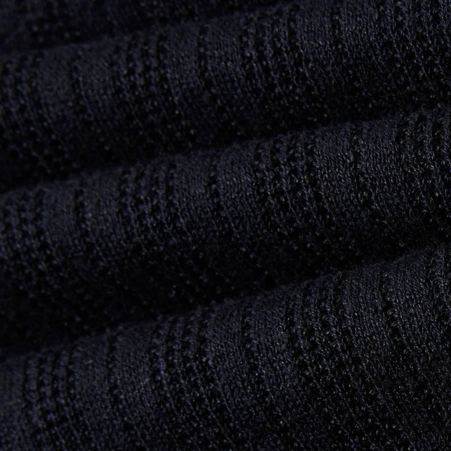 Paolo Pecora Maglia Manica Corta in Lino Cotone Extrafine - Nero Hotsell