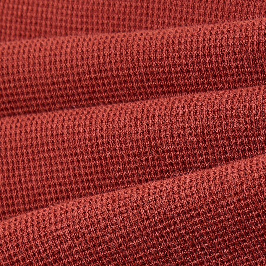 Paolo Pecora Maglia Puro Cotone Extrafine - Rosso Granata Vendita Calda