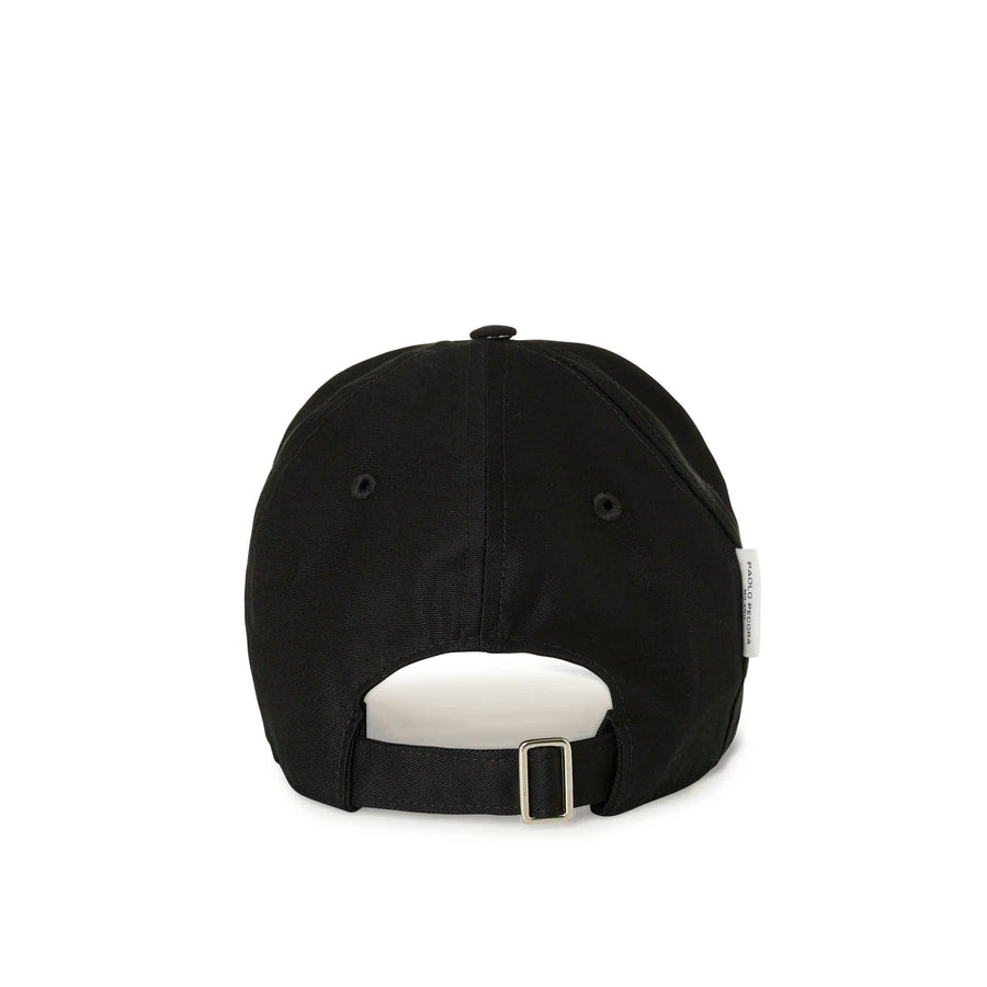 Paolo Pecora Cappellino di Cotone Nero "Vibes" by Pietro Terzini Vendite Flash