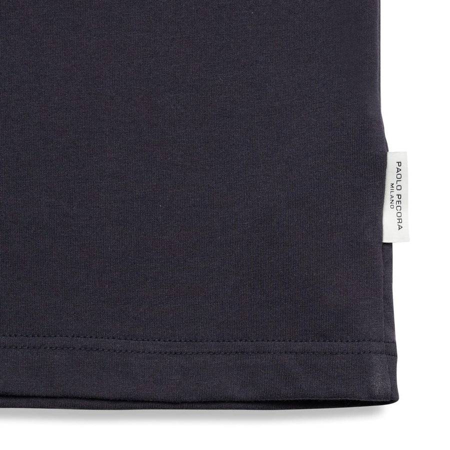 Paolo Pecora T-shirt Blu Navy "Holiday" by Pietro Terzini 2025
