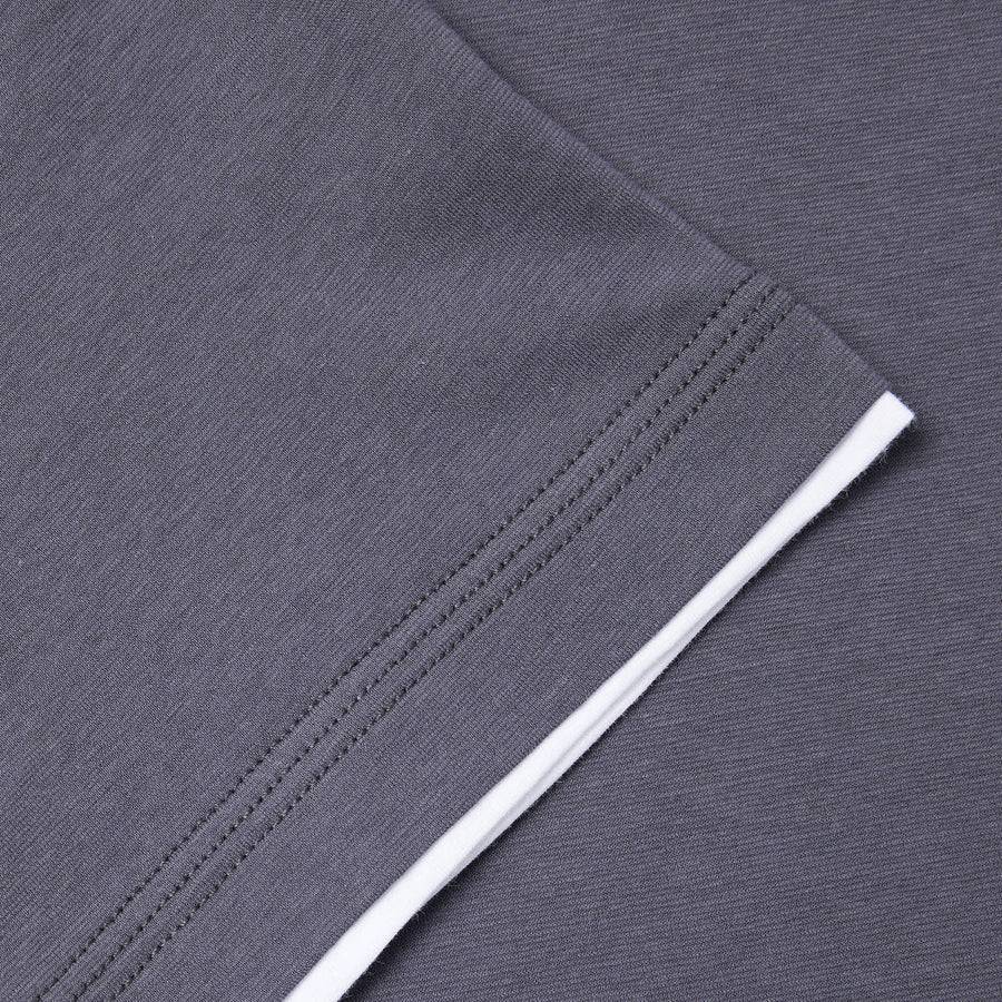 Paolo Pecora T-Shirt in Jersey Extrafine - Grigio Antracite 2025