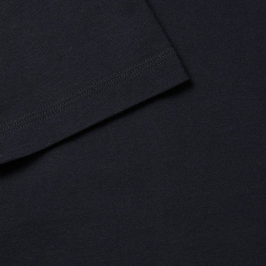 Paolo Pecora T-Shirt in Piquet Extrafine - Nera Sostegno trimestrale