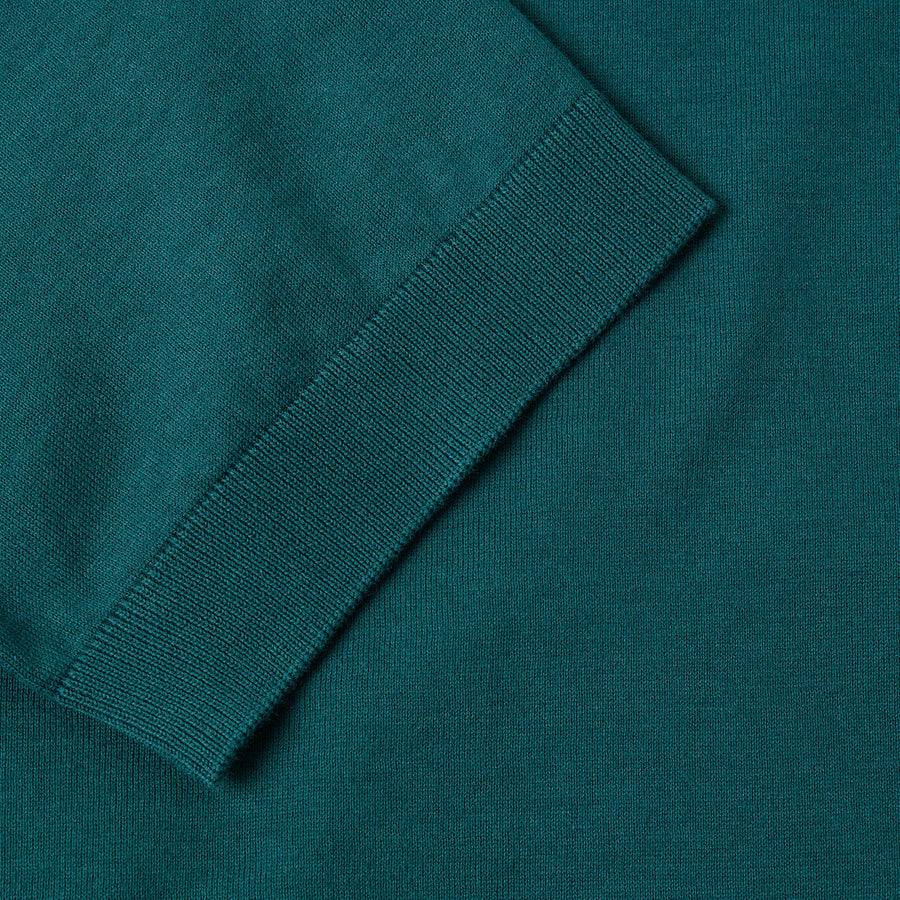 Paolo Pecora Maglia Puro Cotone Extrafine - Verde Qualità