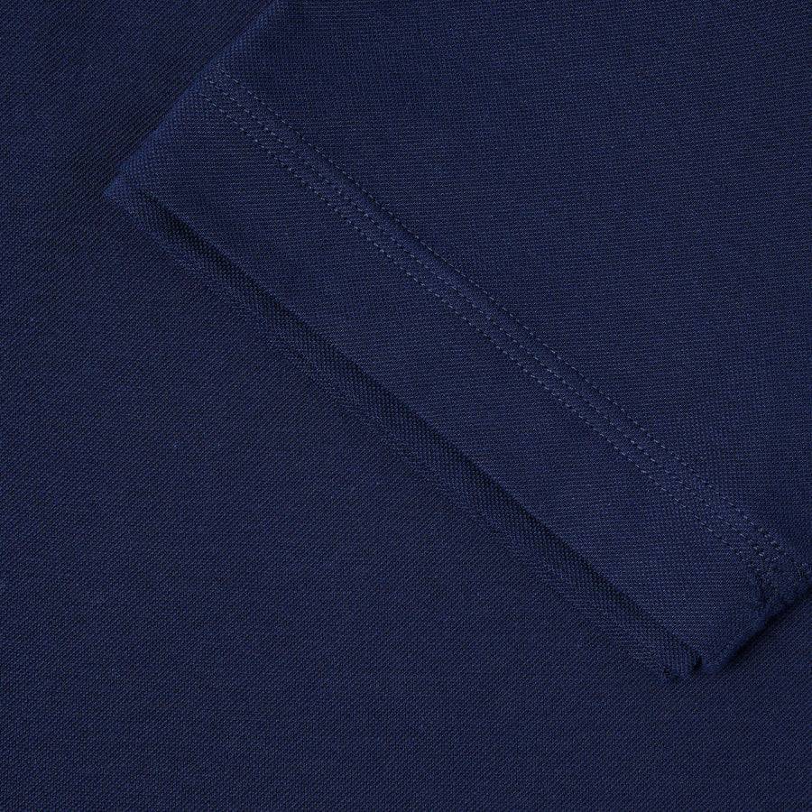 Paolo Pecora Polo in Cotone Piquet - Blu Navy Fino Al -60%