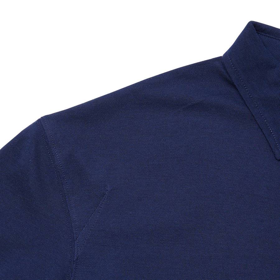 Paolo Pecora Polo in Cotone Piquet - Blu Navy Fino Al -60%