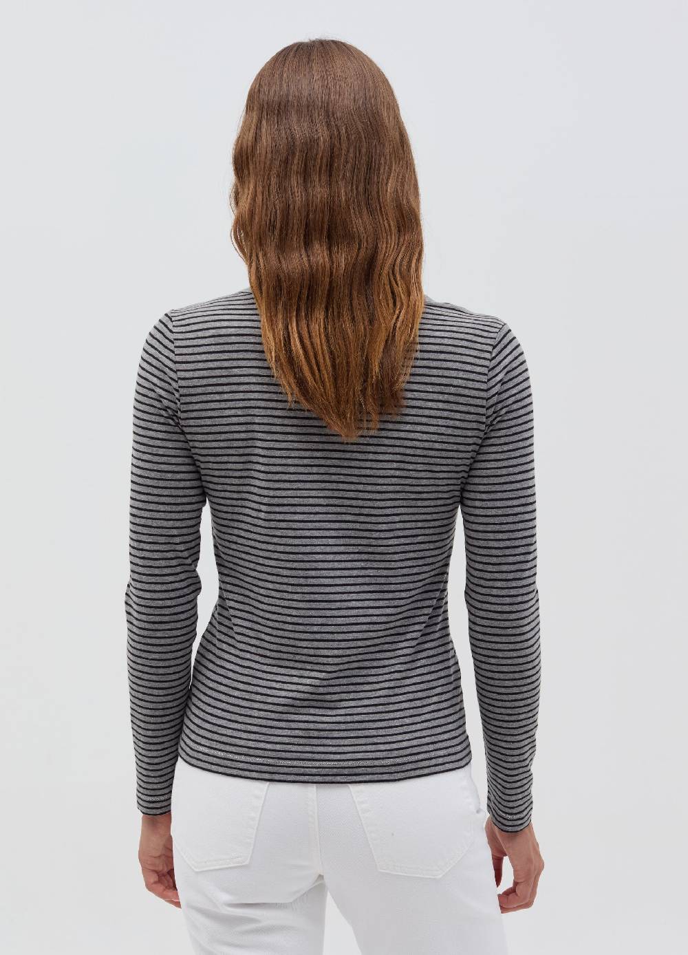 OVS T-shirt a righe sottili con maniche lunghe Consegna Veloce