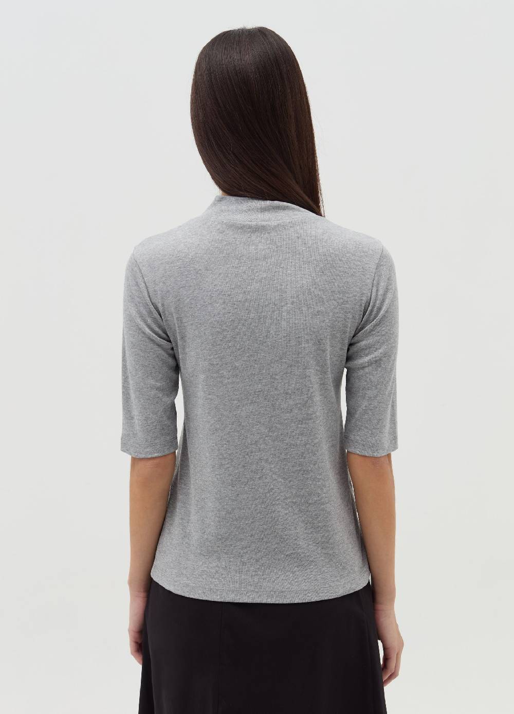 OVS T-shirt mock neck con maniche al gomito Affare Del Giorno