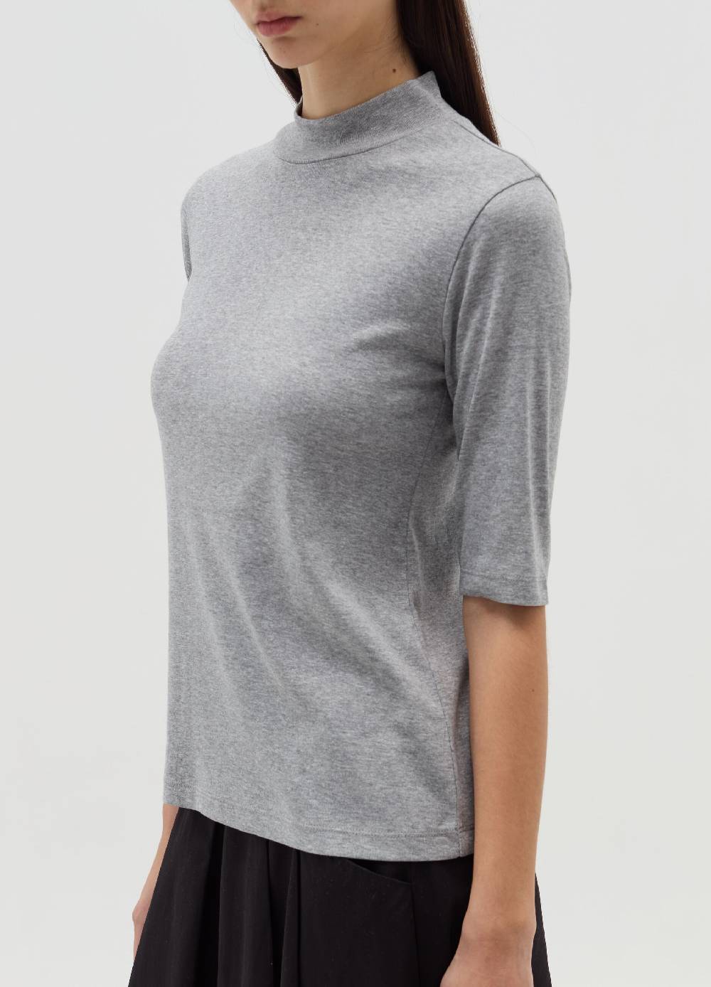OVS T-shirt mock neck con maniche al gomito Affare Del Giorno