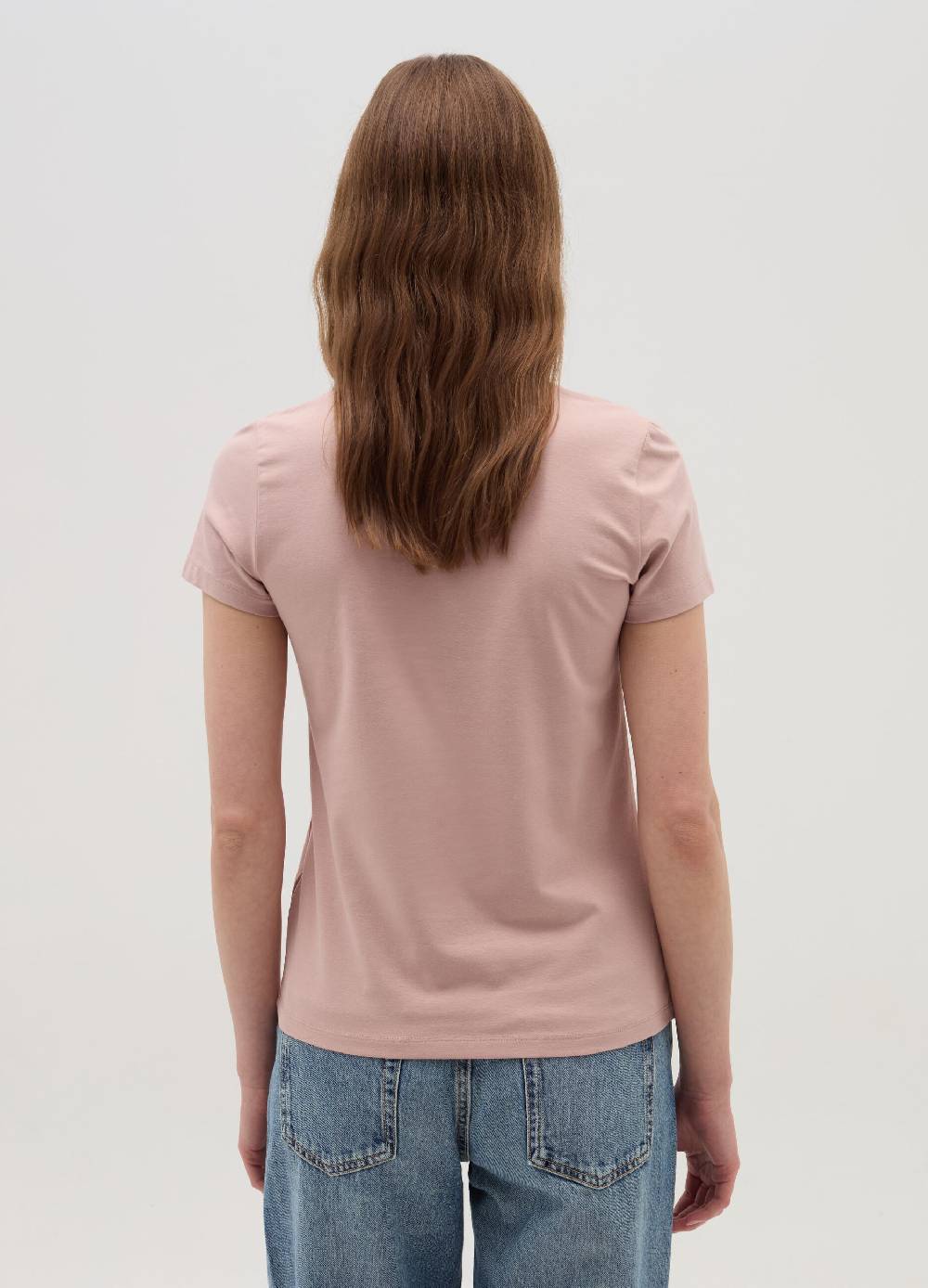 OVS T-shirt tinta unita con scollo a V Novità