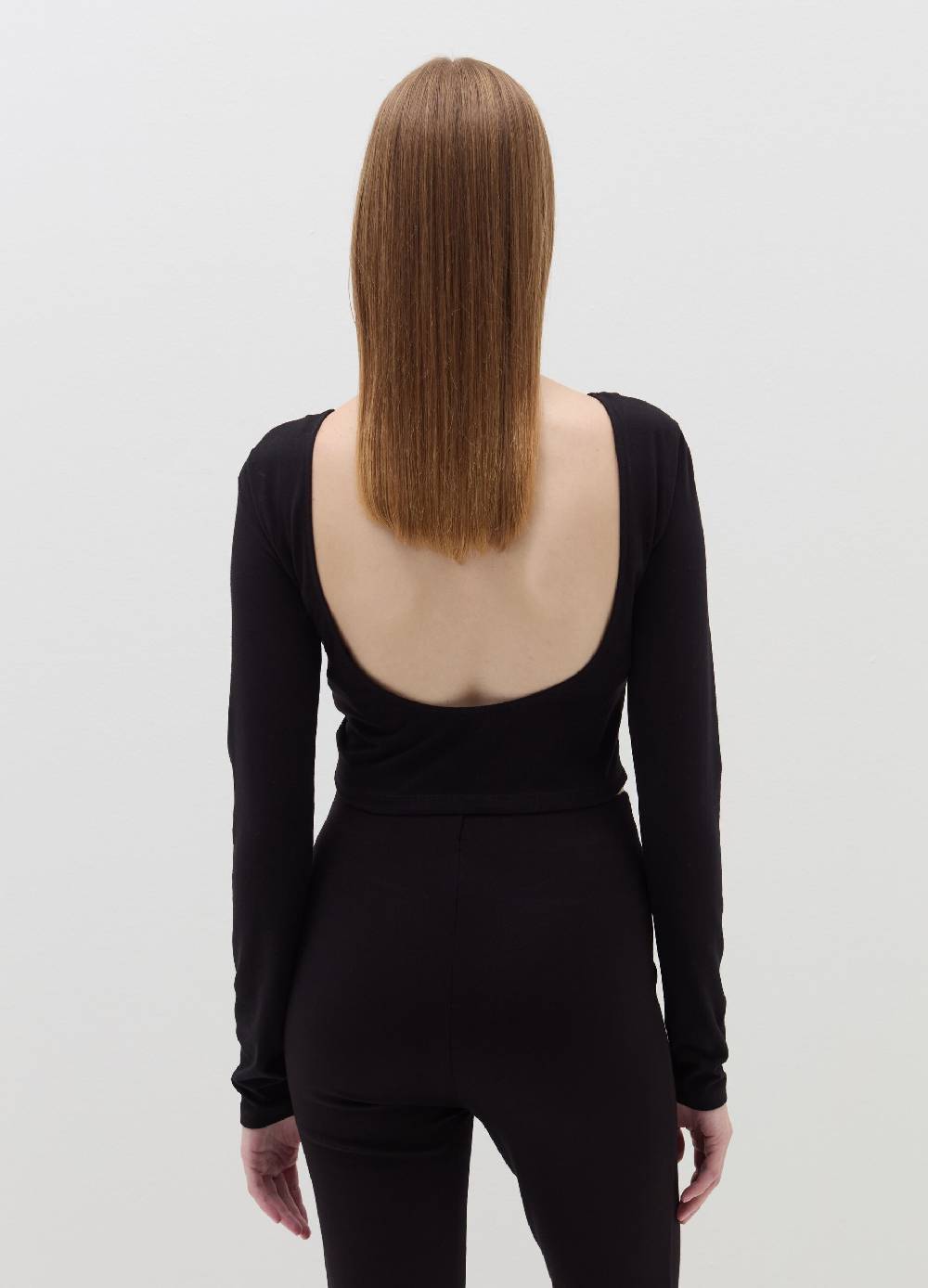 B. ANGEL T-shirt con schiena scoperta Outlet
