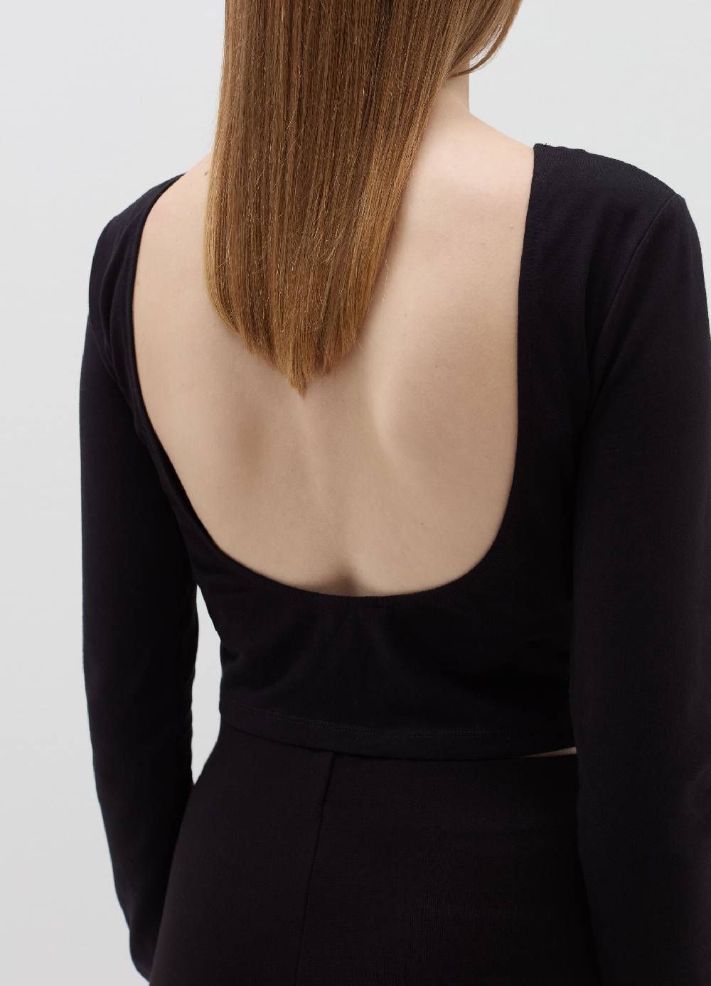 B. ANGEL T-shirt con schiena scoperta Outlet