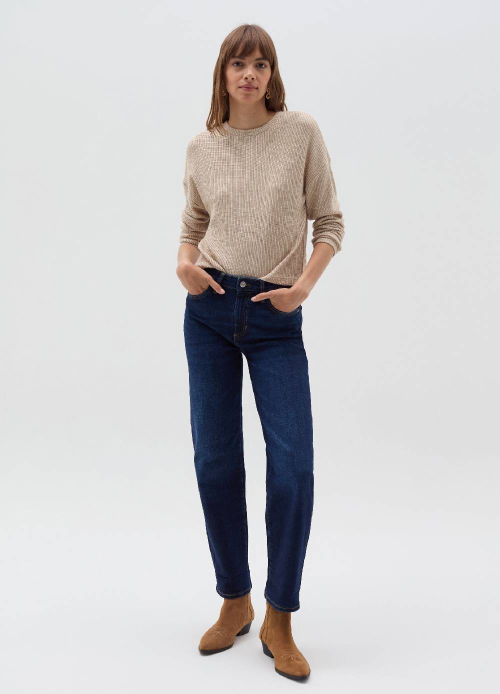 OVS Maglia a coste inglesi con lurex Saldi