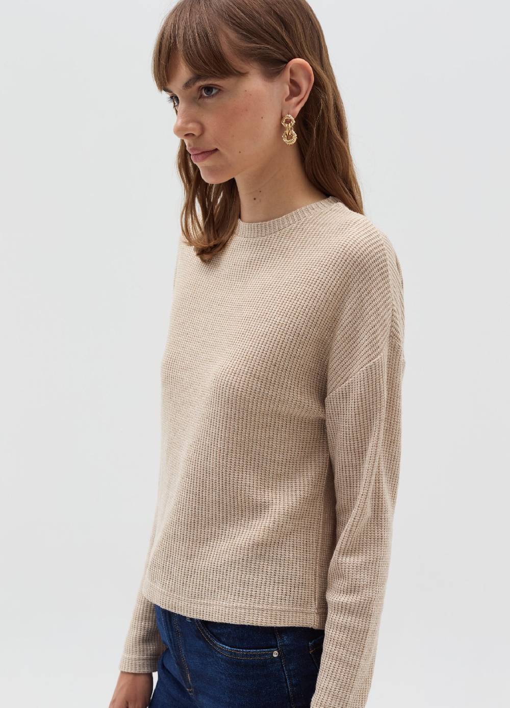 OVS Maglia a coste inglesi con lurex Saldi
