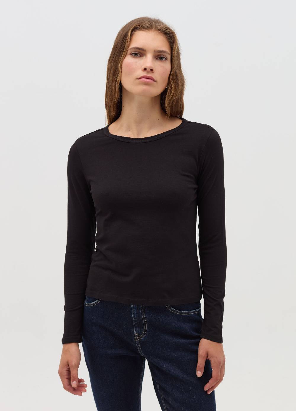 OVS T-shirt maniche lunghe in cotone Vendita Calda