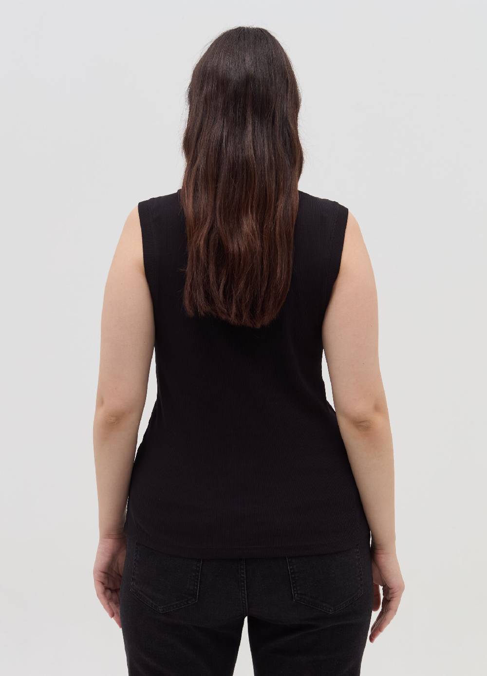 MYA Tank top a costine sottili Curvy Italia